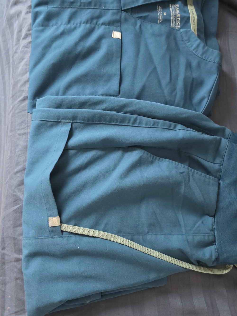Fabletics Women's Teal Scrubs